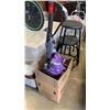 Image 2 : DYSON DC14 UPRIGHT VACUUM WITH ACCESSORIES AND ZORB MAINTENANCE POWDER