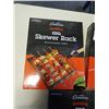 Image 2 : 3 CAMERON NONSTICK BBQ SKEWER RACKS