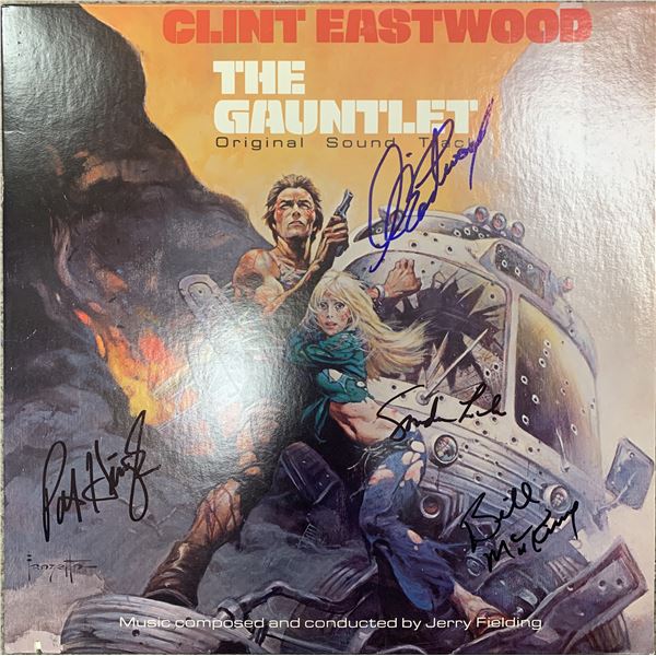 The Gauntlet cast signed sound track