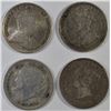 Image 2 : (14) CANADIAN 5 CENT SILVER .925