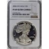 Image 1 : 2006-W AMERICAN SILVER EAGLE NGC PF69