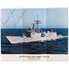 Image 1 : Desert Storm WL Snyder signed USS Jarrett photo