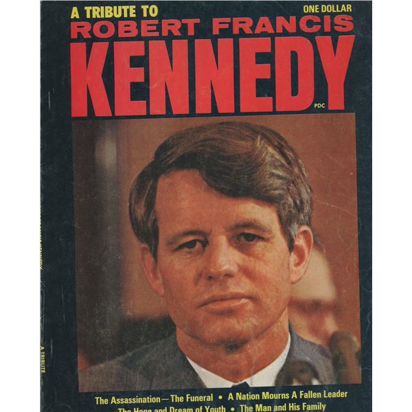 Robert Francis Kennedy tribute magazine