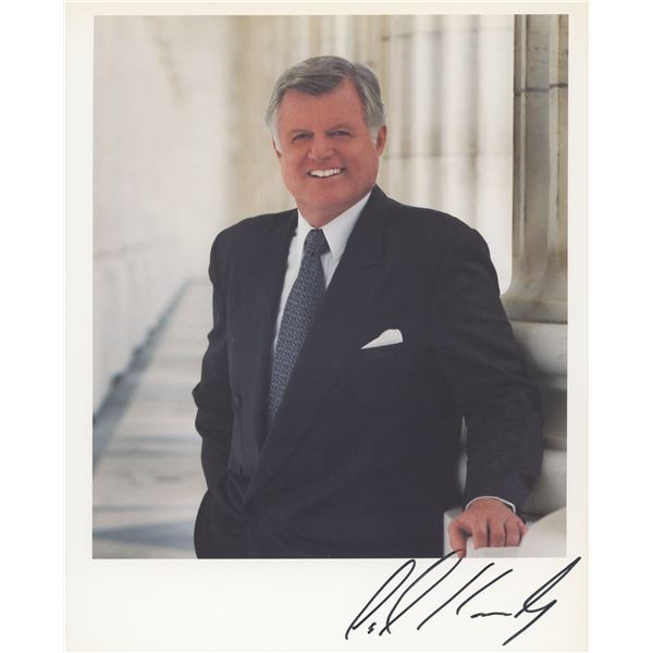 Ted Kennedy signed photo