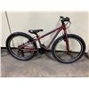 Image 1 : KONA HULA MAROON 7 SPEED MOUNTAIN BIKE ( WHEELS SIZE-24" )