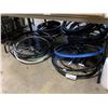 Image 1 : 7PCS OF ASSORTED BIKE RIMS WITH SPOKES