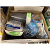 Image 2 : 2 BOXES OF ASSORTED FILTERED GRAVITY WATERER, REPLACEMENT FILTERS, TOYS, TREATS LITTER PAN LINERS