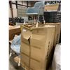 Image 2 : PALLET OF 4 BOXES OF 270-S IMPORTED RETAIL CHAIRS