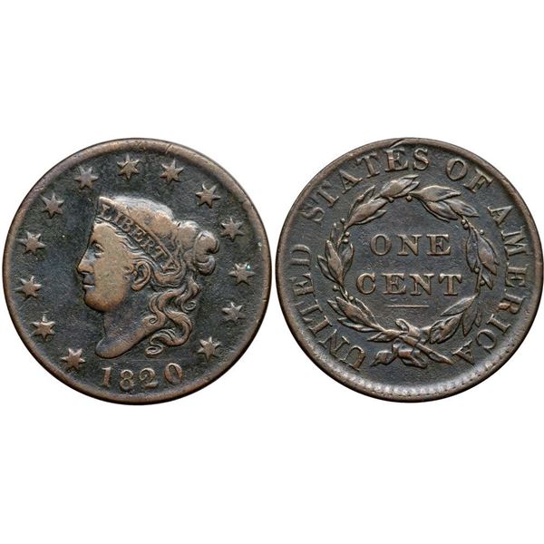 1820 N-7 R3 Small Date VG10