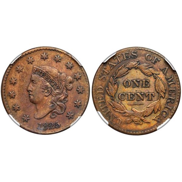 1825 N-1 R4 NGC graded AU50