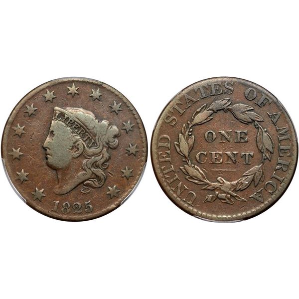 1825 N-5 R6+ PCGS graded VG10