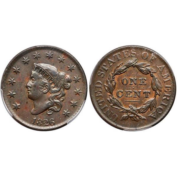 1826 N-4 R2 PCGS graded XF45