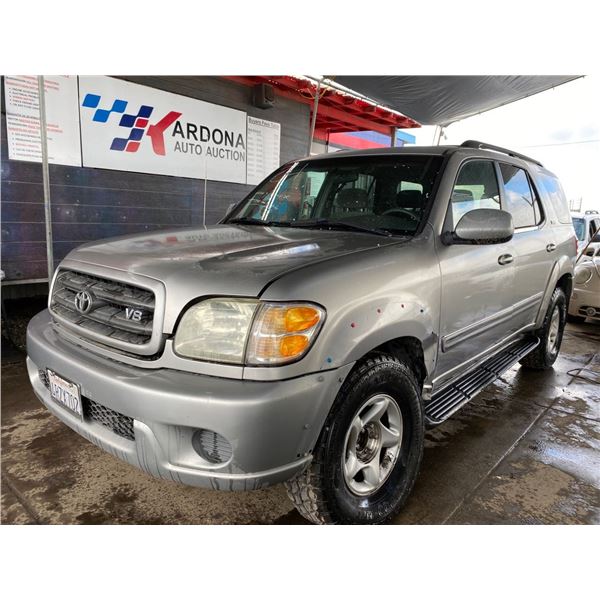 2001 TOYOTA SEQUOIA