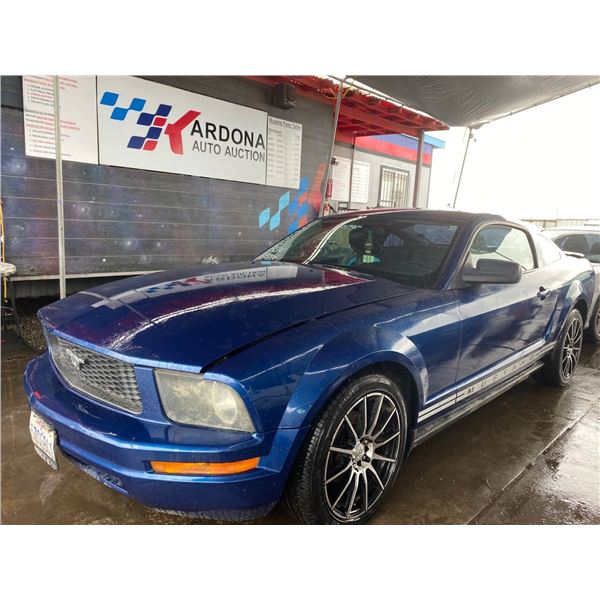 2007 FORD MUSTANG