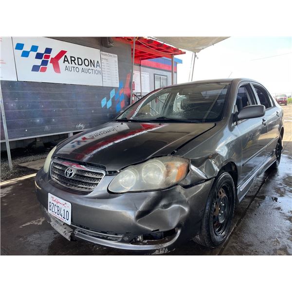 2005 TOYOTA COROLLA