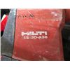 Image 8 : SAND ISLAND Hilti TE30A36 Cordless 5/32"-5/8" Rotary Hammer