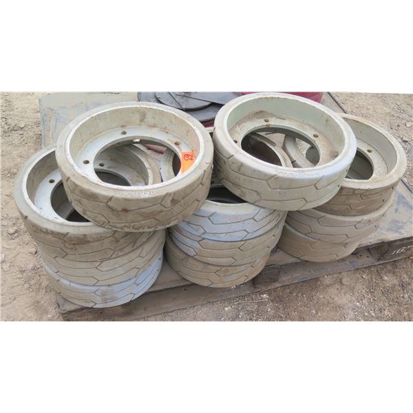 KAPOLEI Qty Approx. 11 Solideal 323x100 Tires on Rims