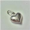 Image 2 : 18K WHITE GOLD HEART 1.3G PENDANT