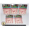 Image 1 : LOT OF 5 "DETROIT RED WINGS" BODY STICKER PACKS