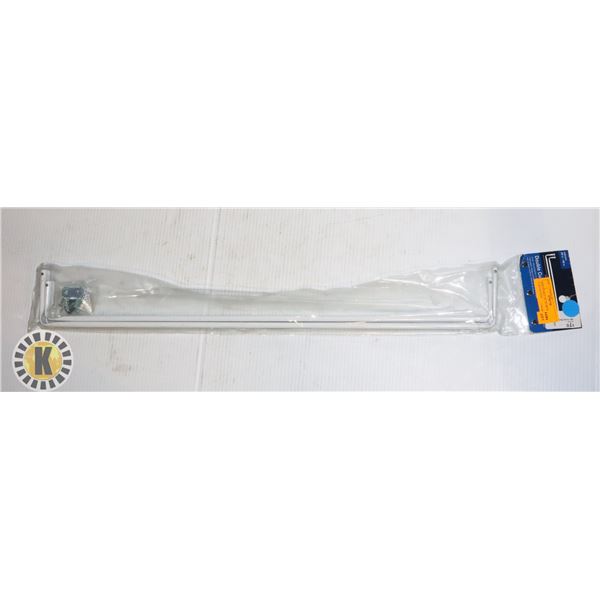 ADJUSTABLE 28" TO 48" DOUBLE CURTAIN ROD