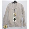 Image 1 : MEN'S RECYCLED FLEECE FULL ZIP JACKET, CONCRETE, L