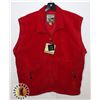 WOMEN'S OUTER BOUNDARY LINED FLEECE VEST, LARGE