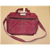 Image 1 : OSCAR DE LA RENTA MAROON CARRYON BAG