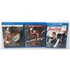 Image 1 : LOT OF 3 BLURAYS INCL.TEXAS CHAINSAW
