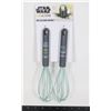 Image 1 : NEW  2PK STAR WARS SILICONE WHISKS