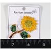 Image 1 : NEW RHINESTONE SUNFLOWER BROOCH