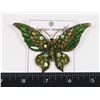 Image 1 : NEW LARGE RHINESTONE BUTTERFLY BROOCH