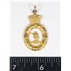 #13 SOLID 15K GOLD 15.9 GRAMS MILITARY AWARD