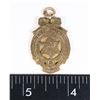 Image 2 : #14 SOLID 9K GOLD 10.3 GRAMS MASONIC FREEMASON