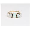 Image 2 : #19 SOLID 10K GOLD OPAL RING 1.6 GRAMS JEWELRY
