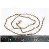 Image 1 : #28 SOLID 10K GOLD CHAIN 5.5 GRAMS JEWELRY