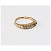 Image 1 : #31 SOLID 18K GOLD DIAMOND RING 2.3 GRAMS