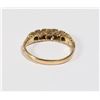 Image 4 : #31 SOLID 18K GOLD DIAMOND RING 2.3 GRAMS