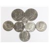 Image 1 : #112 LOT OF 8 ASSORTED USA AMERICAN COINS