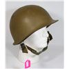 Image 1 : #134 AMERICAN M1 HELMET W/ LINER TAN GREEN COLD