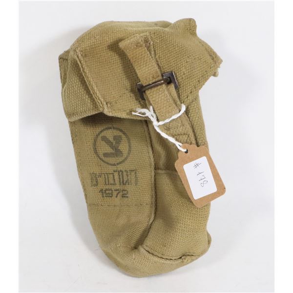 #178 ISRAELI AMMUNITION POUCH MILITARY 1972