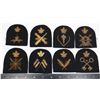 Image 1 : #287 ROYAL CANADIAN NAVY LOT OF 8 RANK BADGES