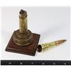 Image 1 : #306 WW2 TABLE LIGHTER TORCH TRENCH ART BULLET