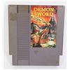 Image 1 : #585 NINTENDO NES GAME DEMON SWORD CARTRIDGE
