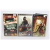 Image 1 : #703 PSP LOT OF 3 GAMES GOD OF WAR PRINCE OF