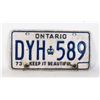 Image 1 : #765 CANADA 1973 ONTARIO KEEP IT BEAUTIFUL DYH-589