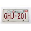 Image 1 : #769 CANADA 2014 NEW BRUNSWICK GHJ-201 LICENSE