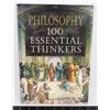 Image 1 : #822 PHILOSOPHY 100 ESSENTIAL THINKERS 2002