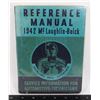 #830 REFERENCE MANUAL 1942 MCLAUGHLIN-BUICK