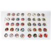 Image 1 : #870 LOT OF 2 PAGES HOCKEY POG POGS 1994 WPF NHL