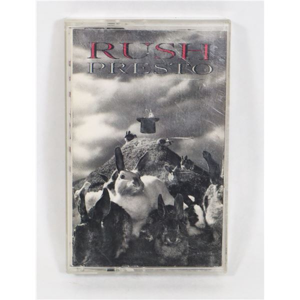 #895 RUSH PRESTO ANT-1059 VINTAGE CASSETTE TAPE